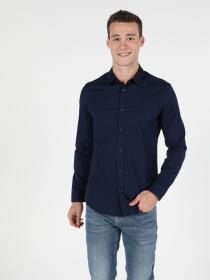 Рубашка повседневная Colin’s модель CL1041350DNV Рубашка повседневная Colin’s модель CL1041350DNV Фото