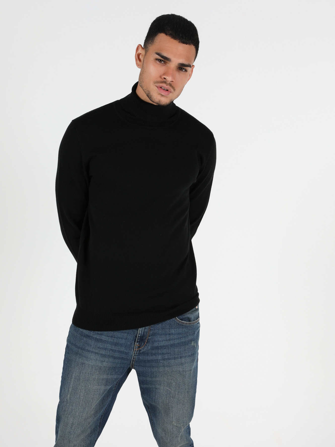 Водолазка Colin’s модель CL1023624BLK Фото