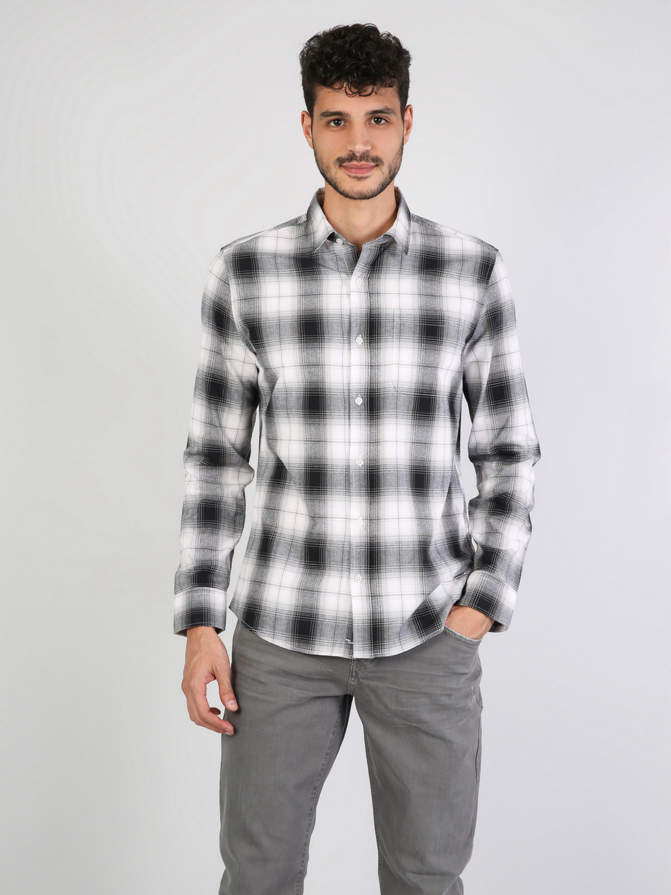 Рубашка Colin’s модель CL1041446GRA Фото