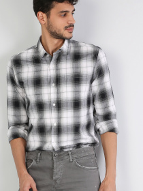 Рубашка повседневная Colin’s модель CL1041446GRA Рубашка повседневная Colin’s модель CL1041446GRA Фото