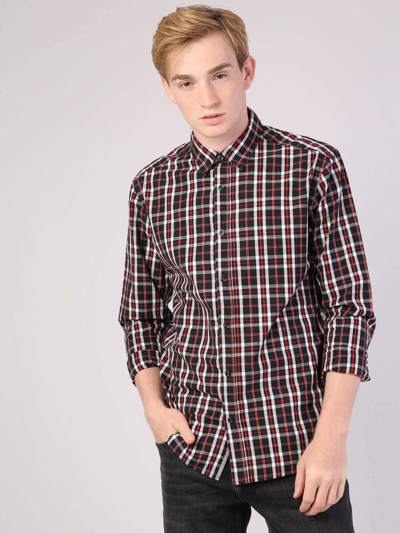 Рубашка Colin’s модель CL1041447BLK Фото