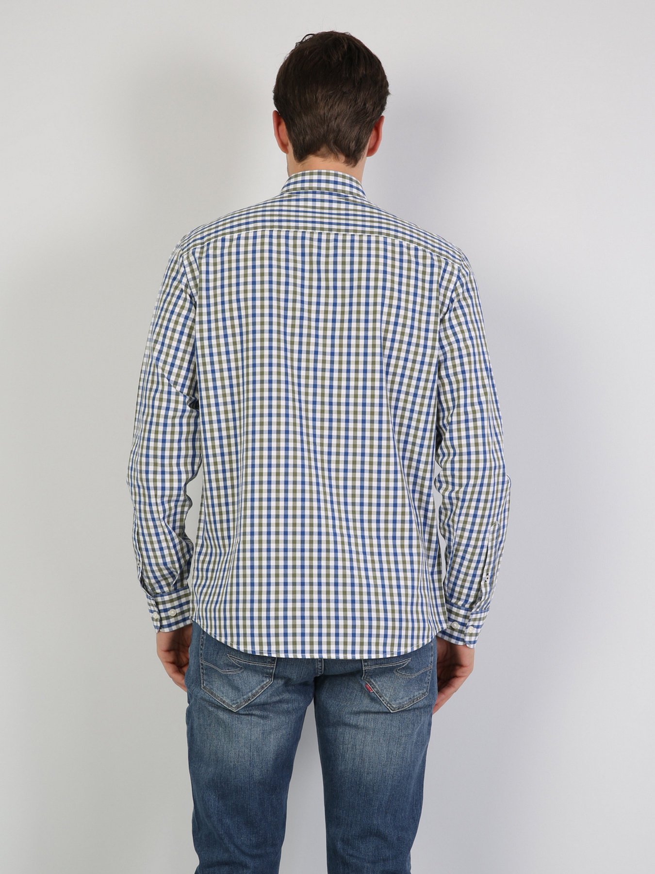 Рубашка повседневная Colin’s модель CL1041453GRN Фото