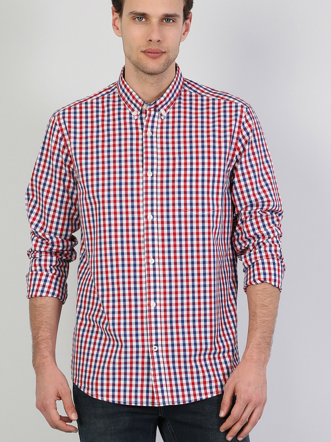 Сорочка Colin’s модель CL1041453RED Фото