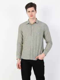 Рубашка повседневная Colin’s модель CL1041771FGR Рубашка повседневная Colin’s модель CL1041771FGR Фото