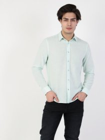 Рубашка повседневная Colin’s модель CL1041771MGR Рубашка повседневная Colin’s модель CL1041771MGR Фото