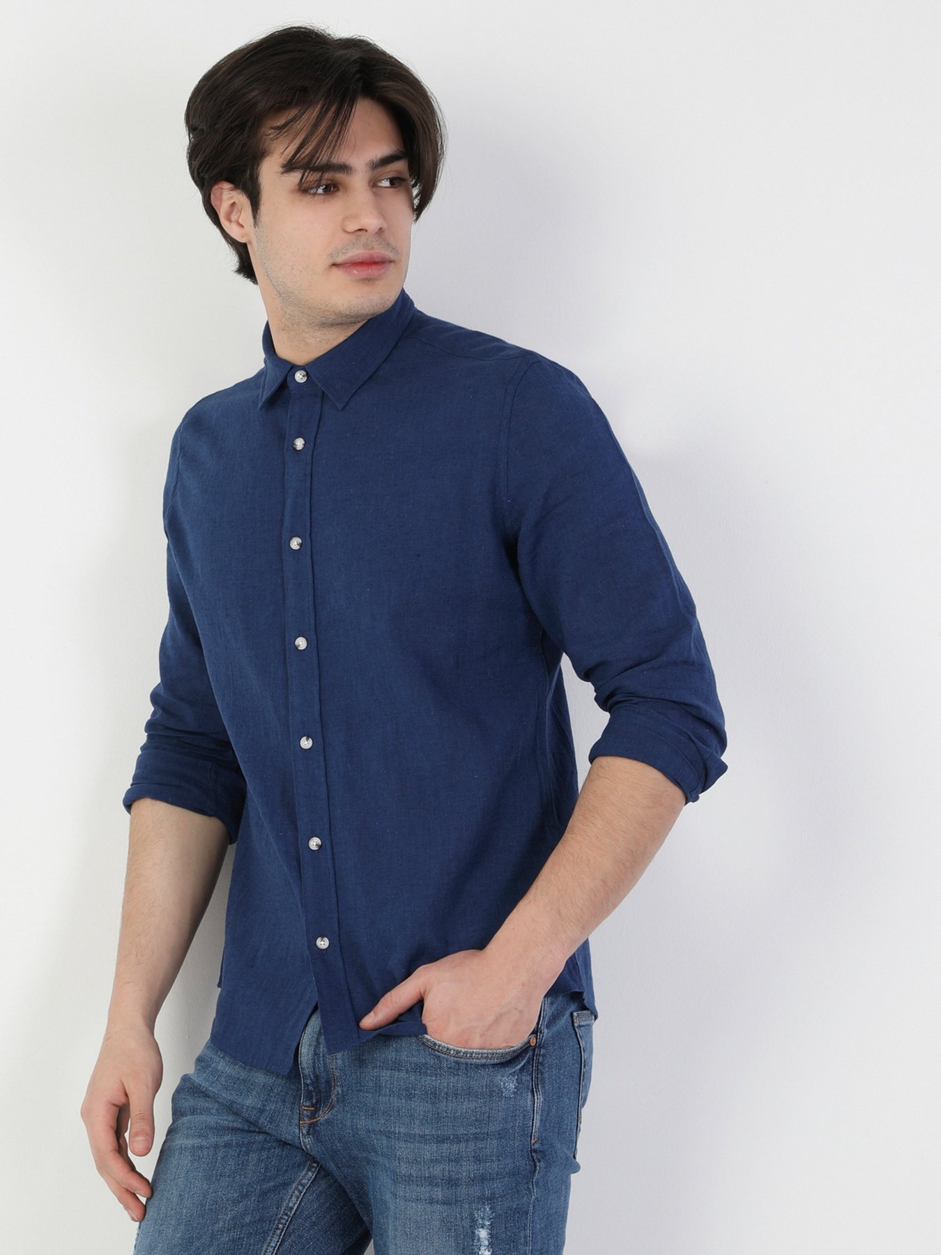 Рубашка Colin’s модель CL1041771NAV Фото