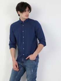Рубашка повседневная Colin’s модель CL1041771NAV Фото