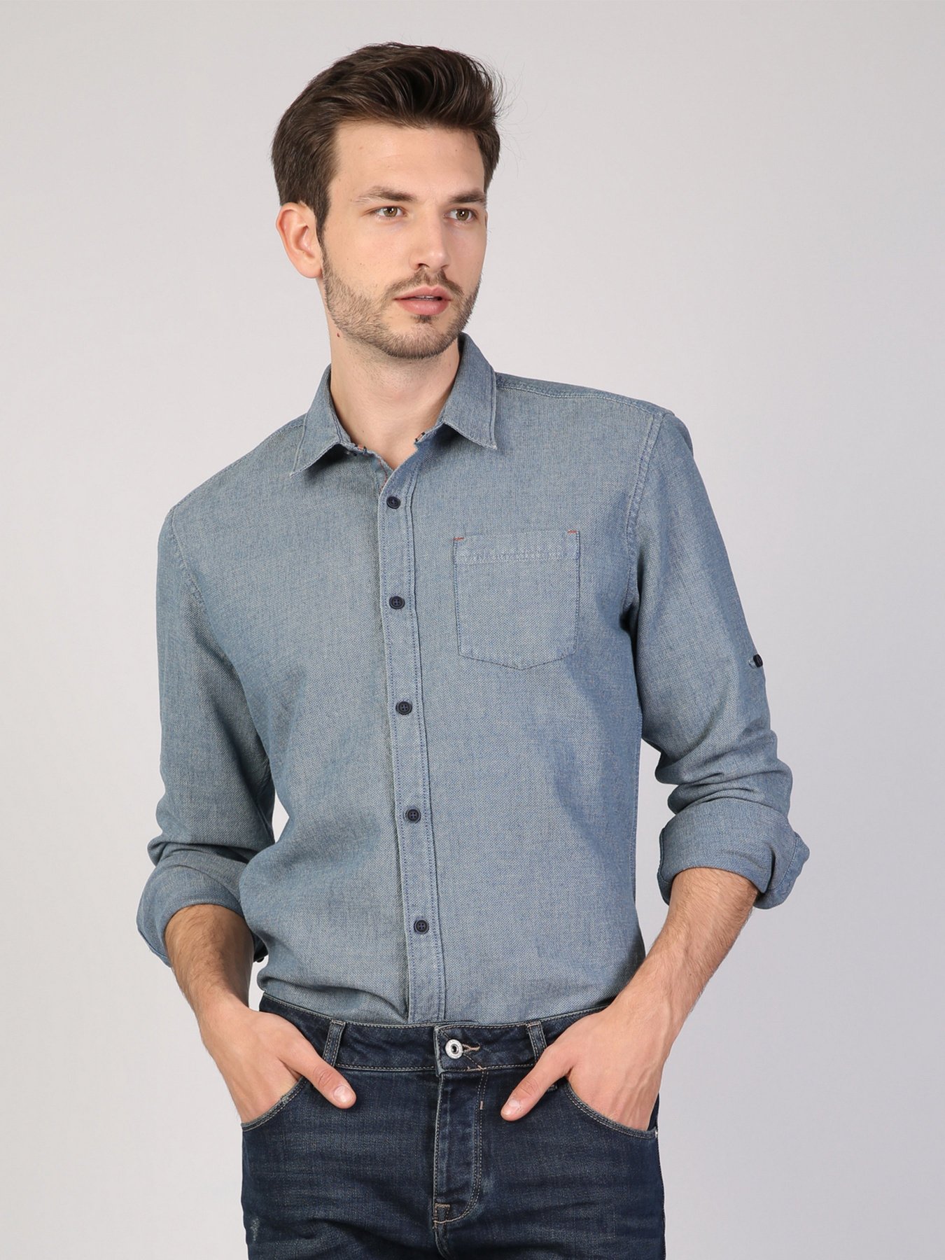 Сорочка Colin’s модель CL1041786INV Фото