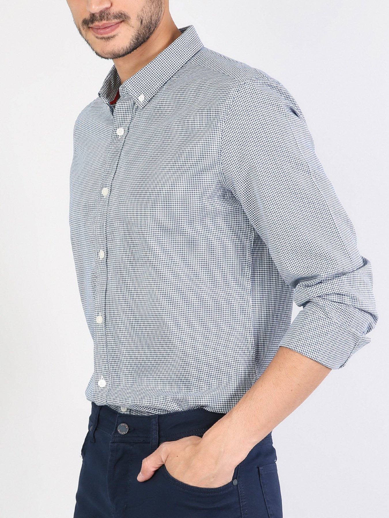 Рубашка повседневная Colin’s модель CL1041901BLE Фото