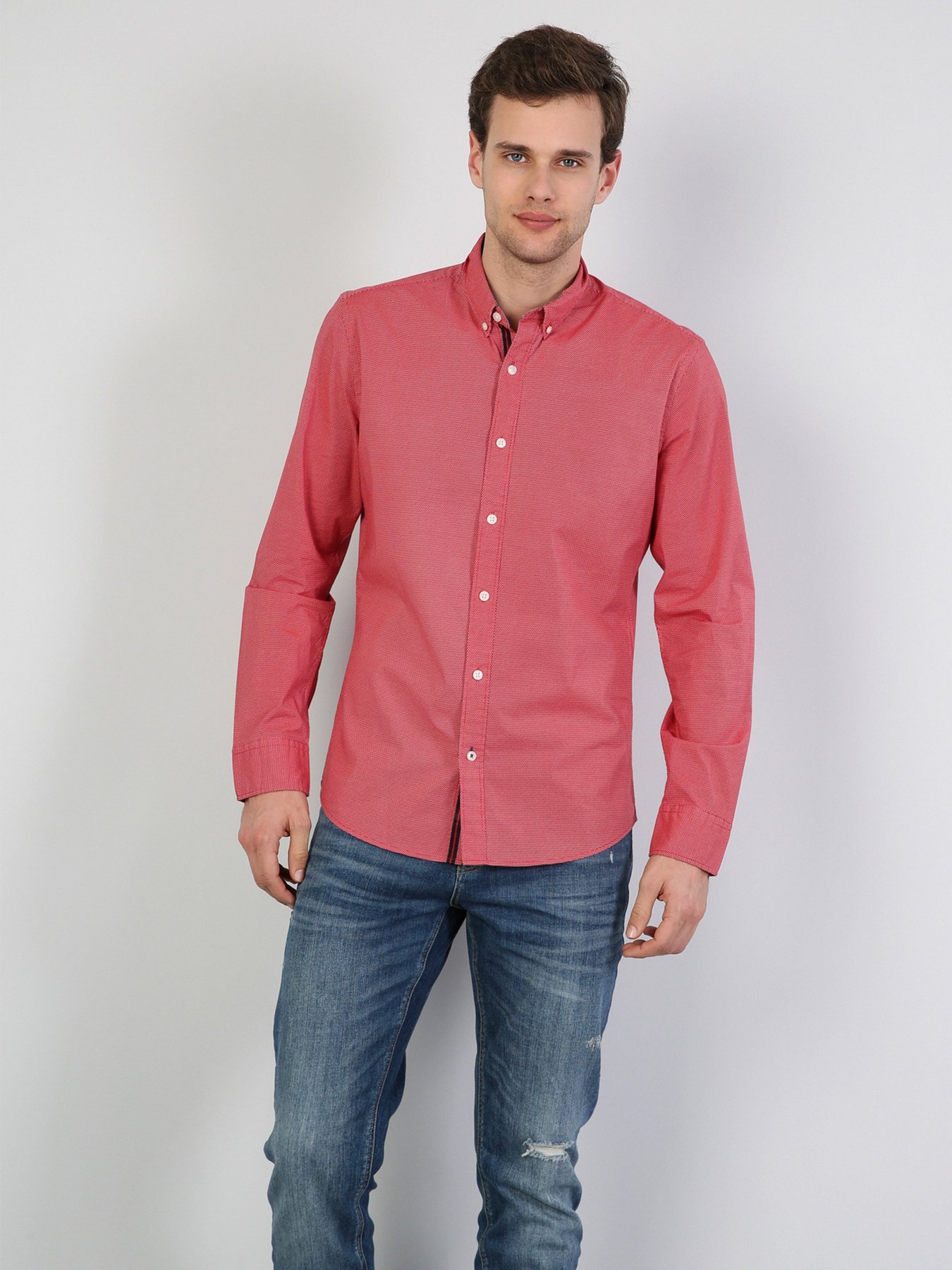 Сорочка Colin’s модель CL1041905RED Фото