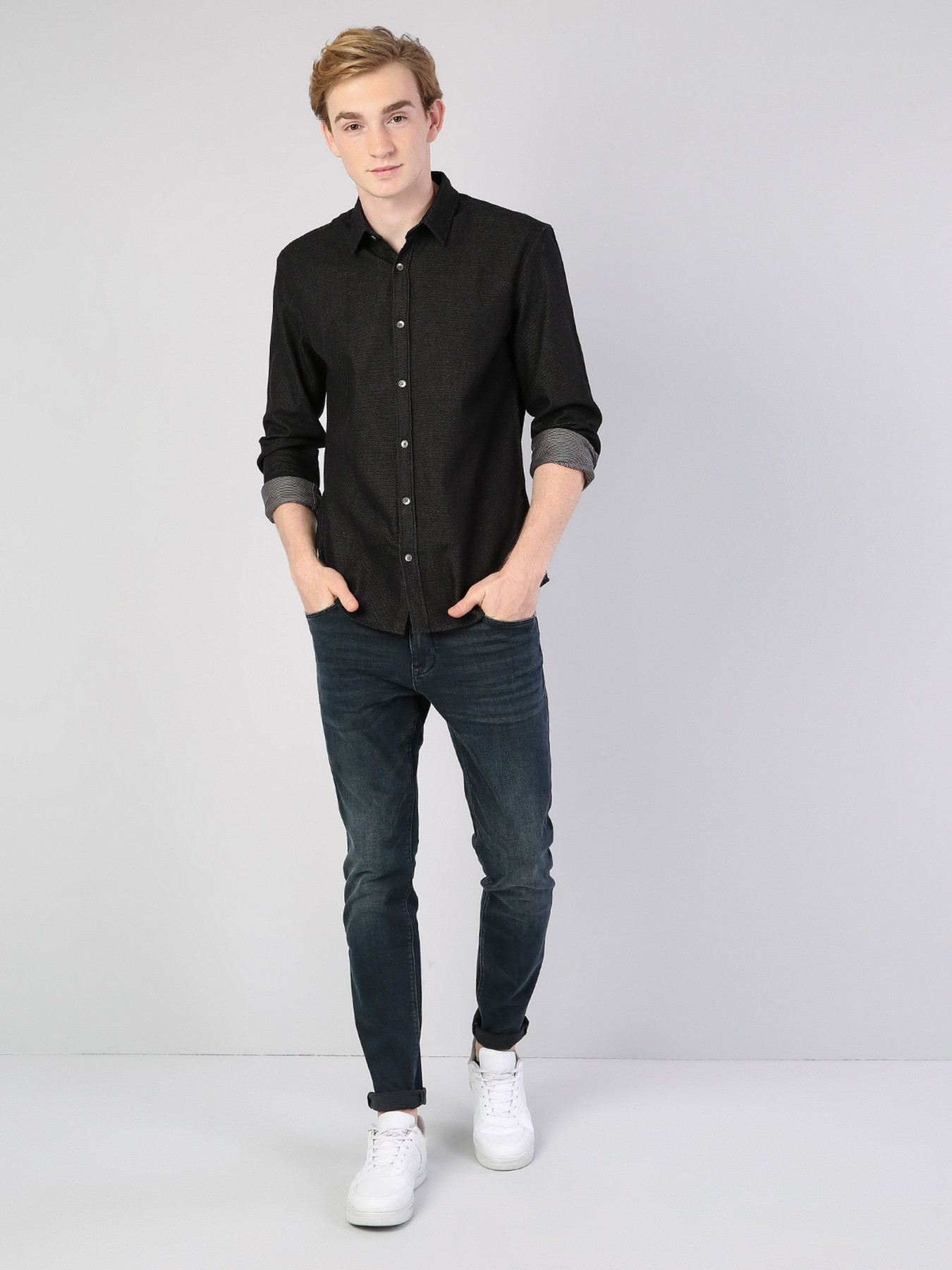 Рубашка Colin’s модель CL1041985BLK Фото