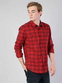 Рубашка повседневная Colin’s модель CL1042007RED Фото