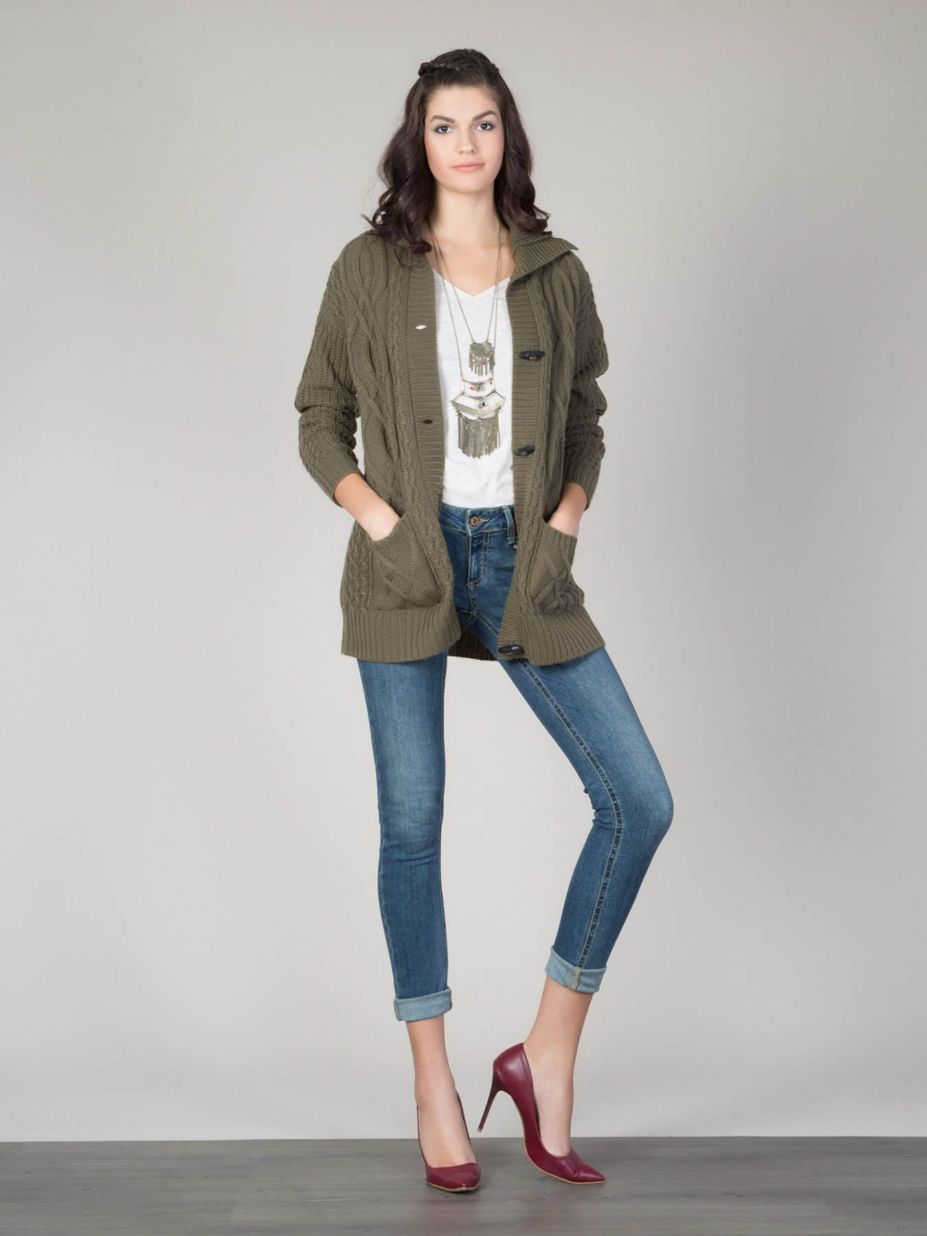 Кардиган Colin’s модель CL1023722KML Фото