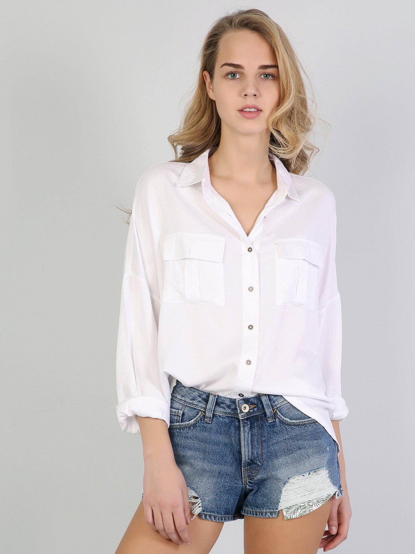 Сорочка Colin’s модель CL1042202WHT Фото