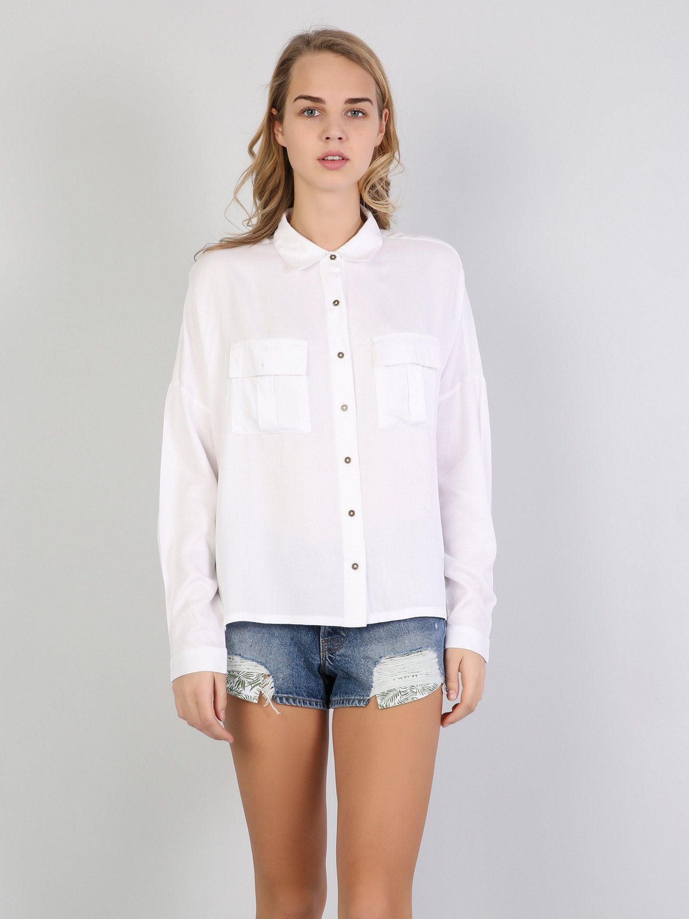 Сорочка Colin’s модель CL1042202WHT Фото