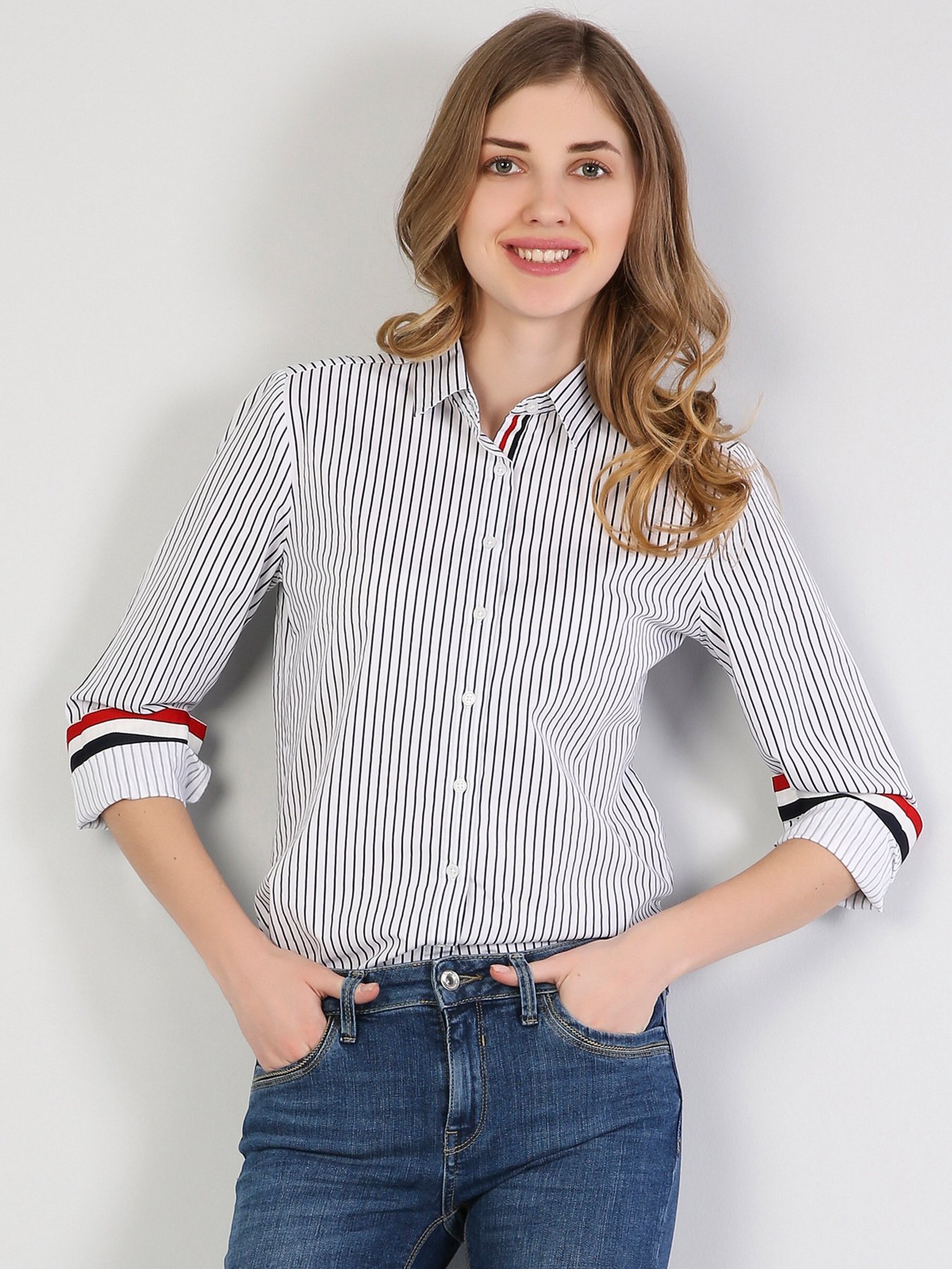 Рубашка Colin’s модель CL1042215WHT Фото