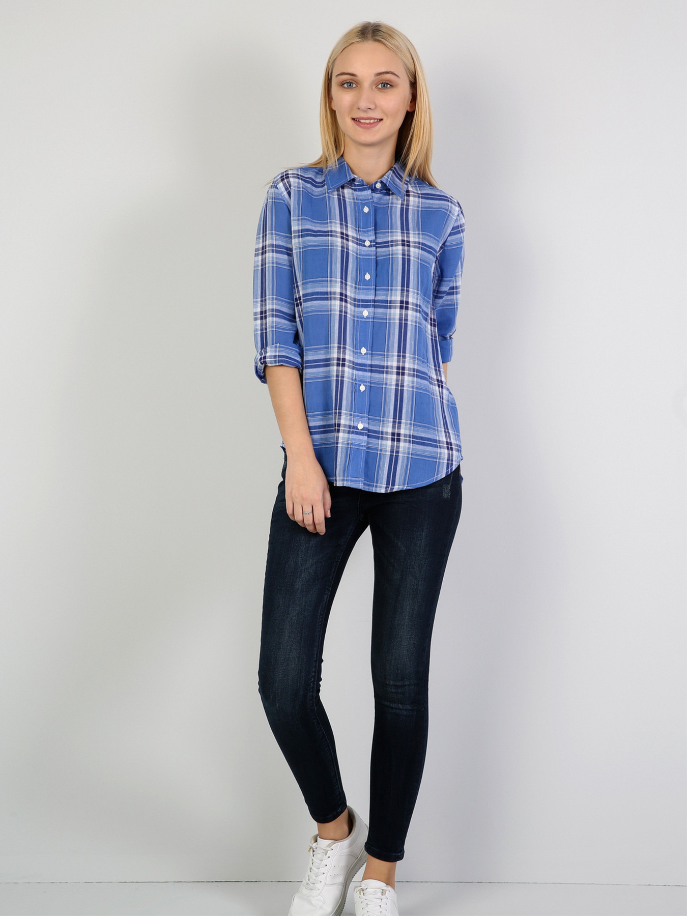 Рубашка повседневная Colin’s модель CL1042216BLI Фото