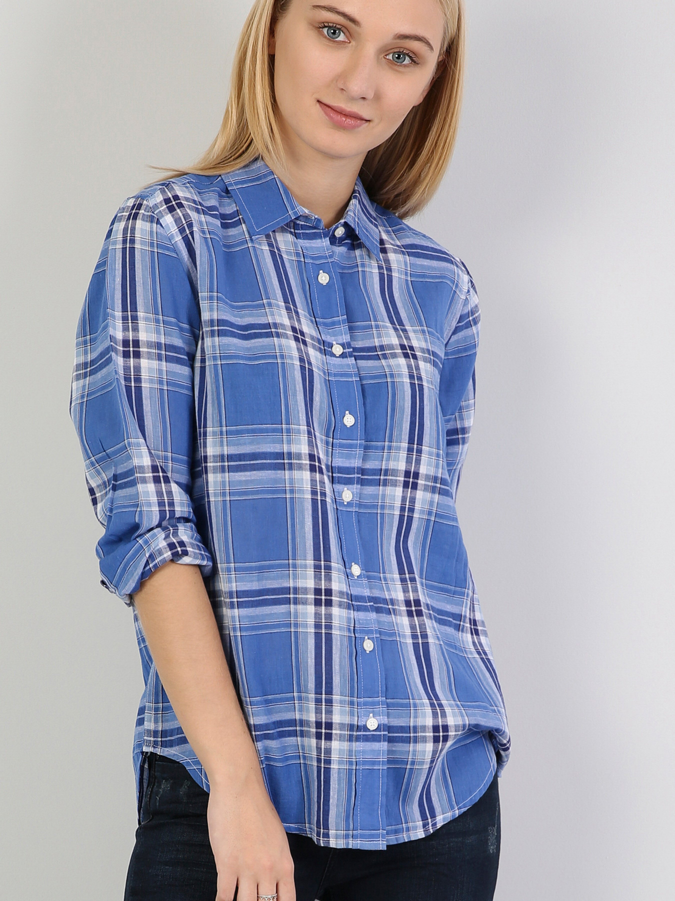 Рубашка повседневная Colin’s модель CL1042216BLI Фото