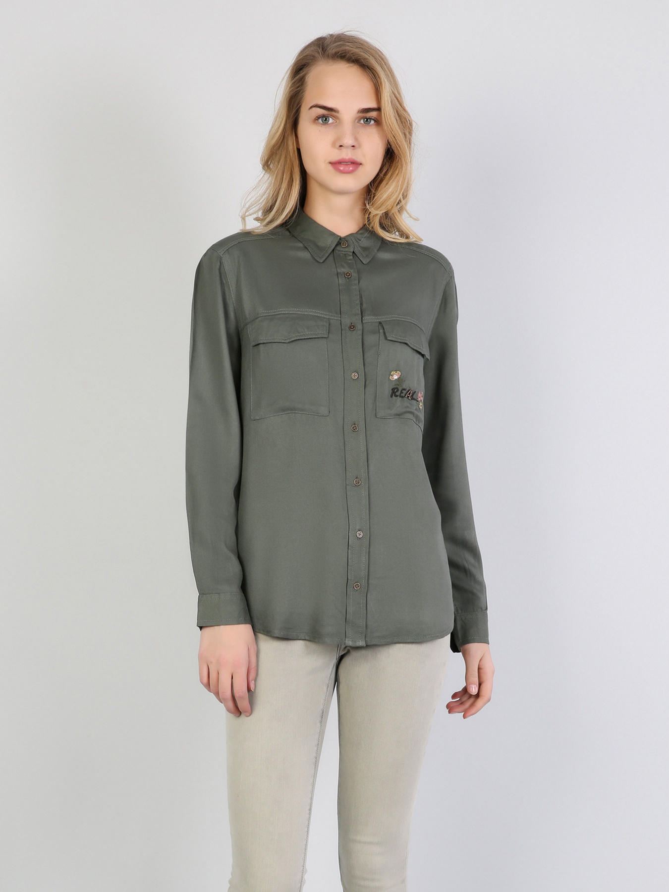 Сорочка повсякденна Colin’s модель CL1042221KHA Фото