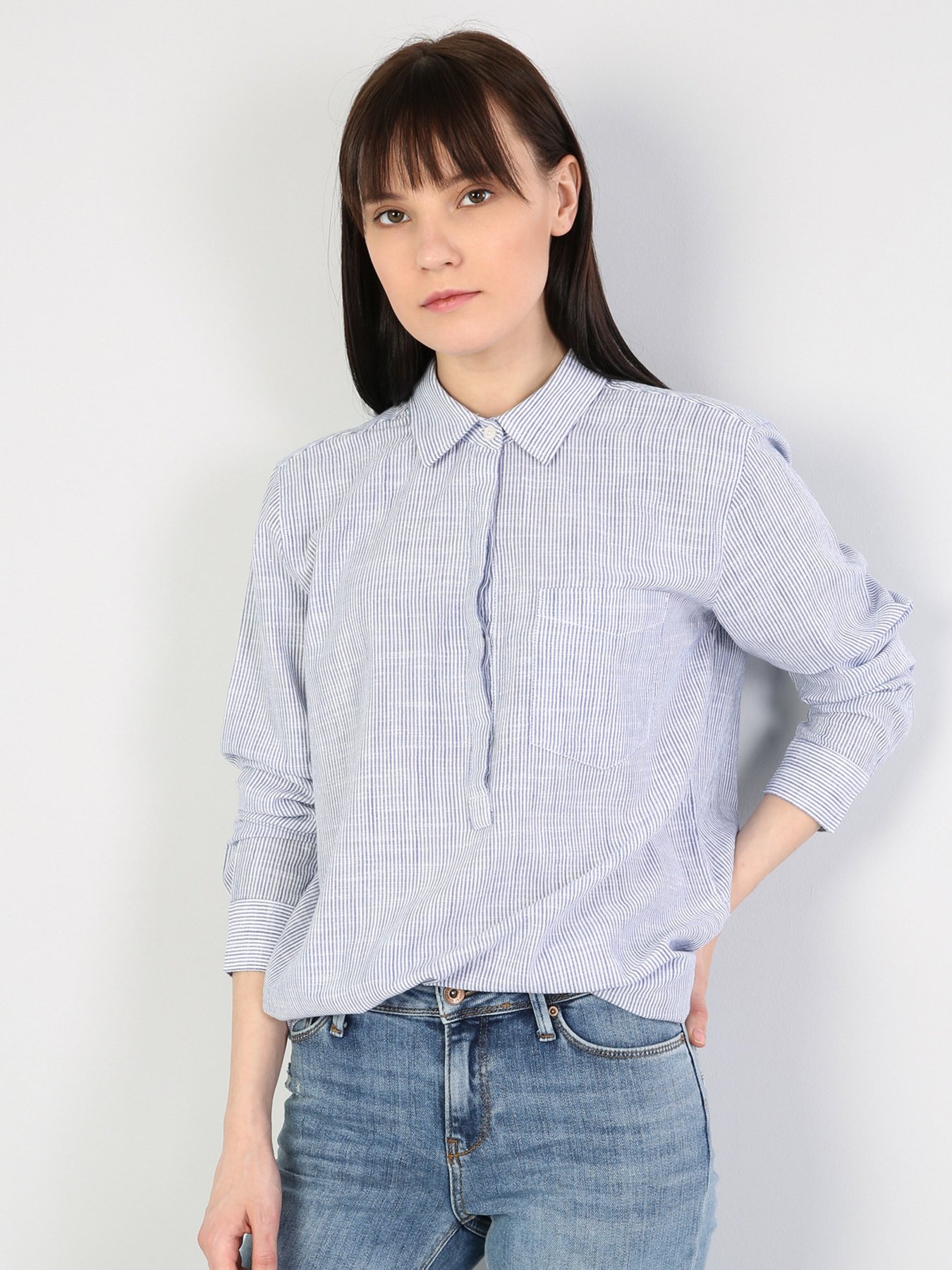 Рубашка повседневная Colin’s модель CL1042242INV Фото