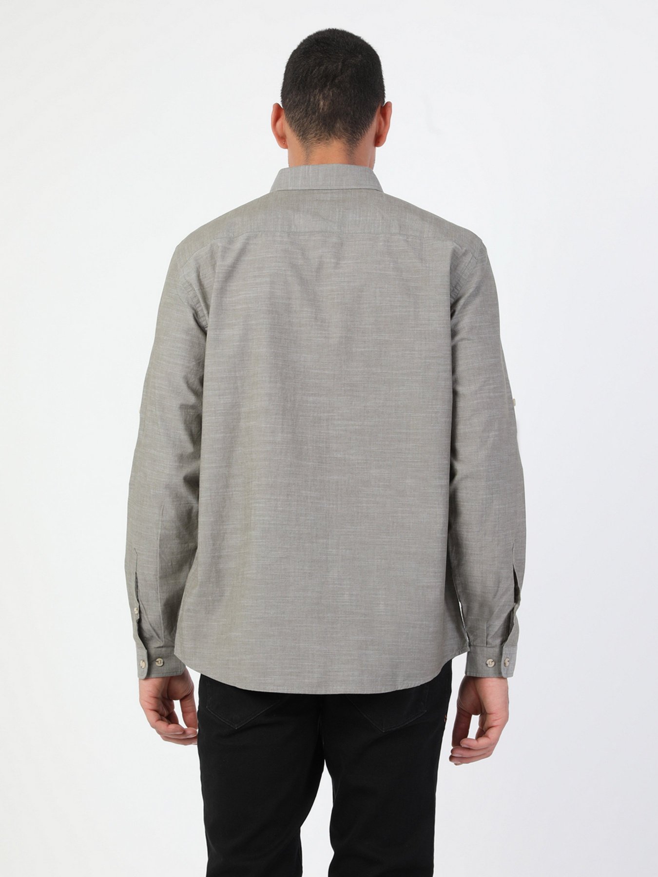 Рубашка повседневная Colin’s модель CL1042513KHA Рубашка повседневная Colin’s модель CL1042513KHA Фото