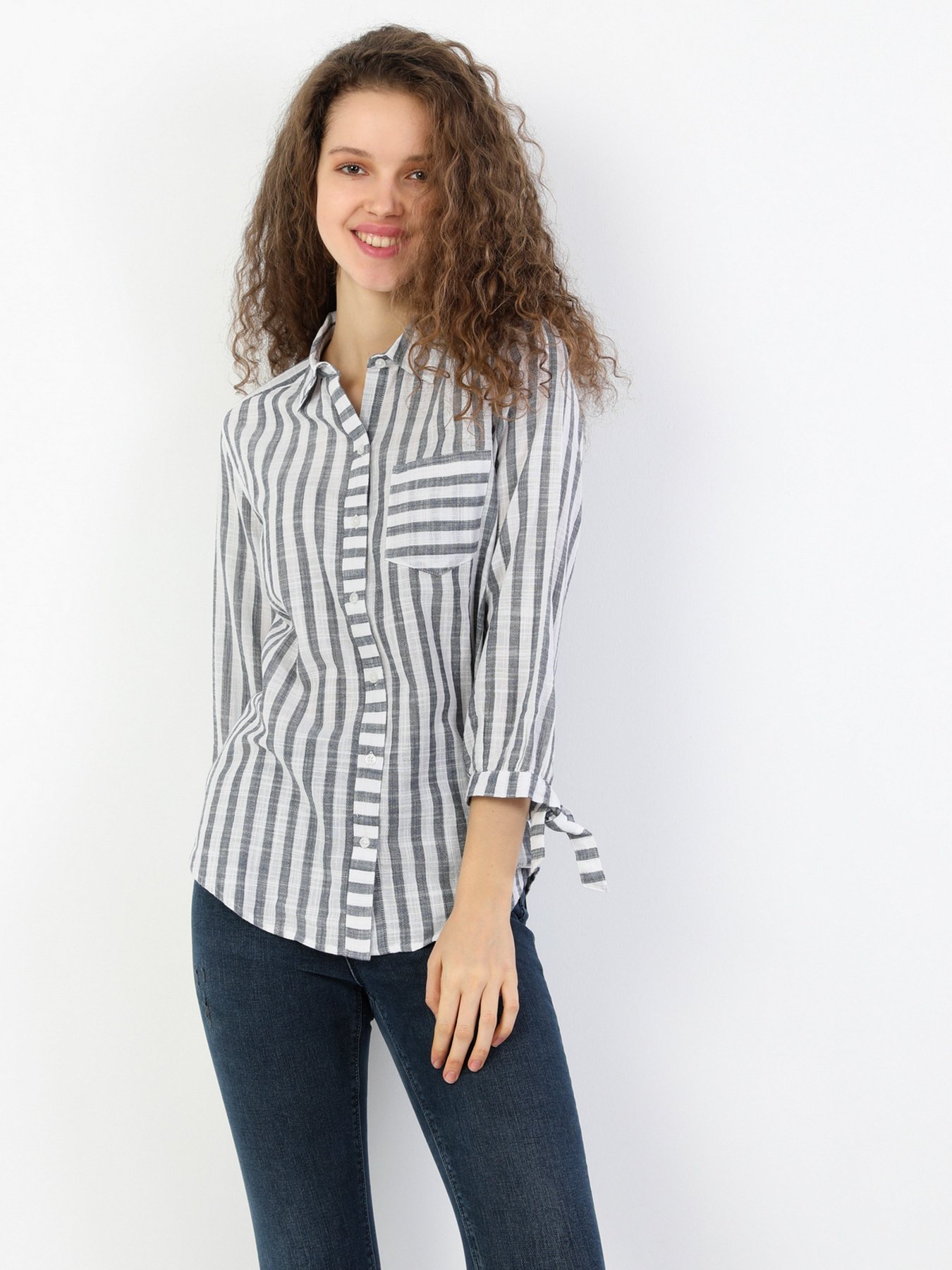 Рубашка повседневная Colin’s модель CL1042543LNV Фото