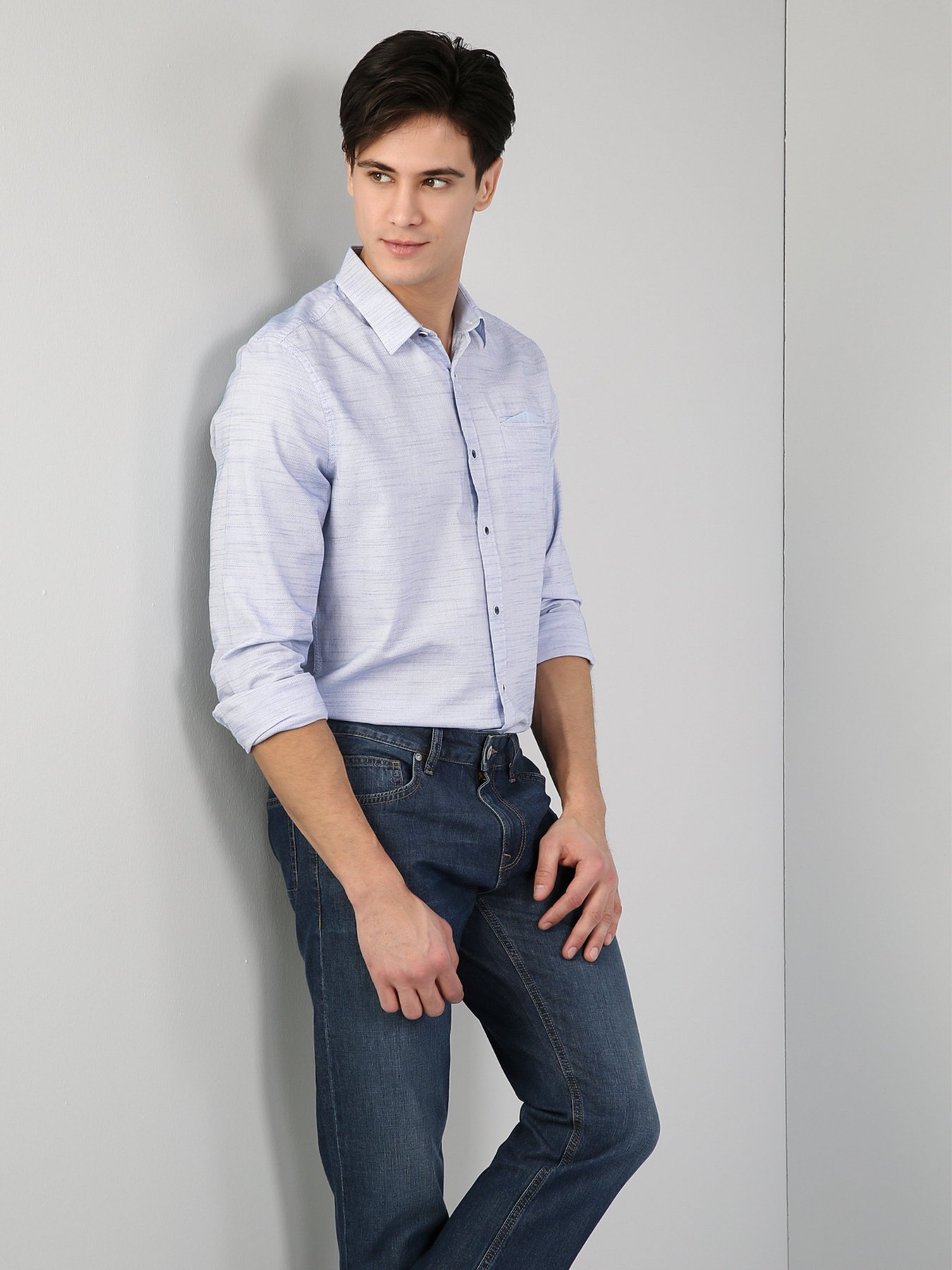 Рубашка повседневная Colin’s модель CL1042581BLE Фото