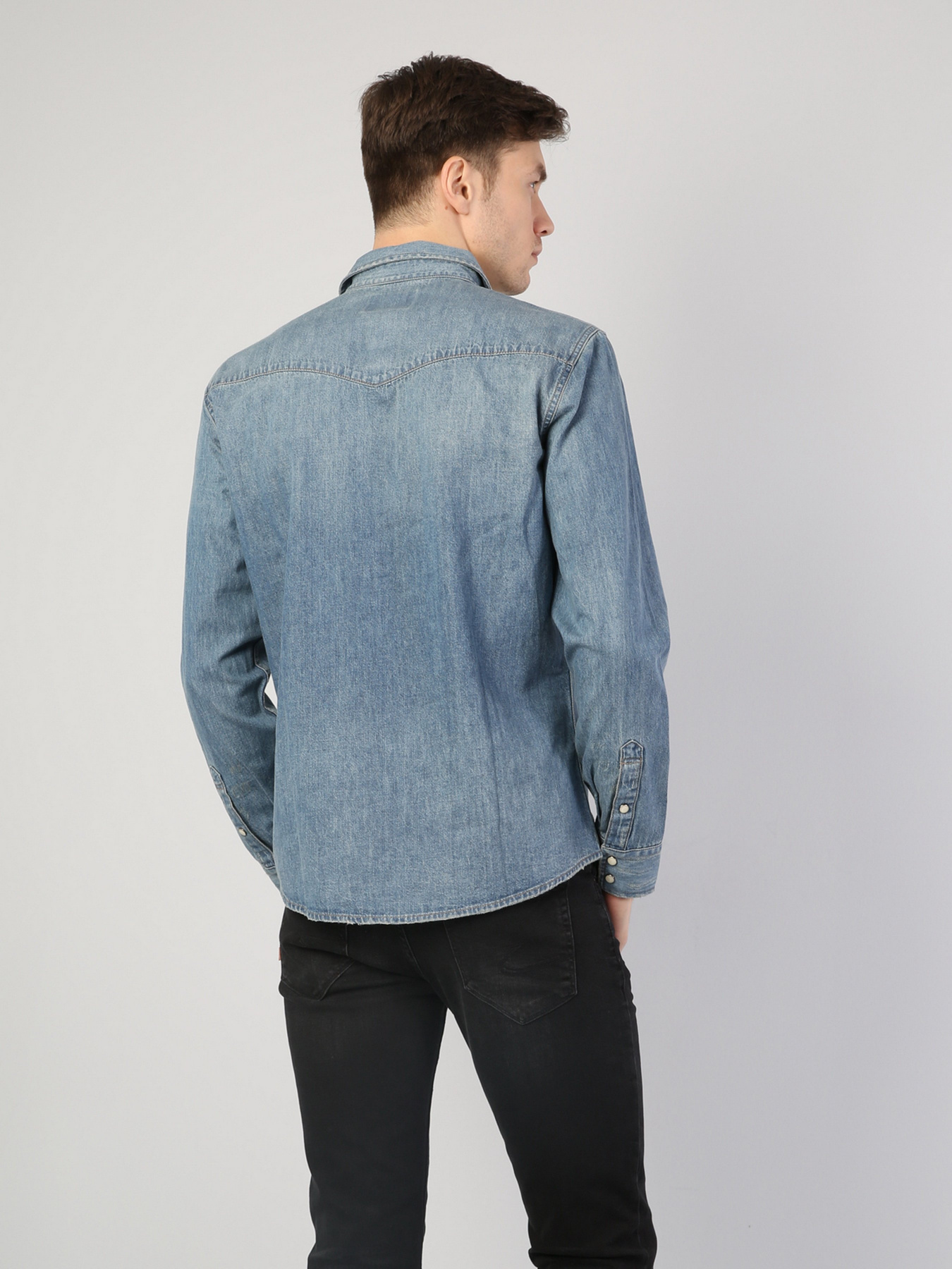 Рубашка повседневная Colin’s модель CL1042678DN40231 Фото