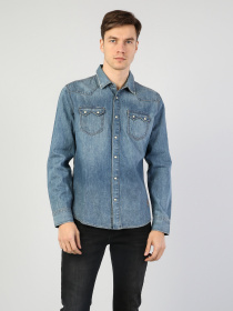 Рубашка повседневная Colin’s модель CL1042678DN40231 Фото