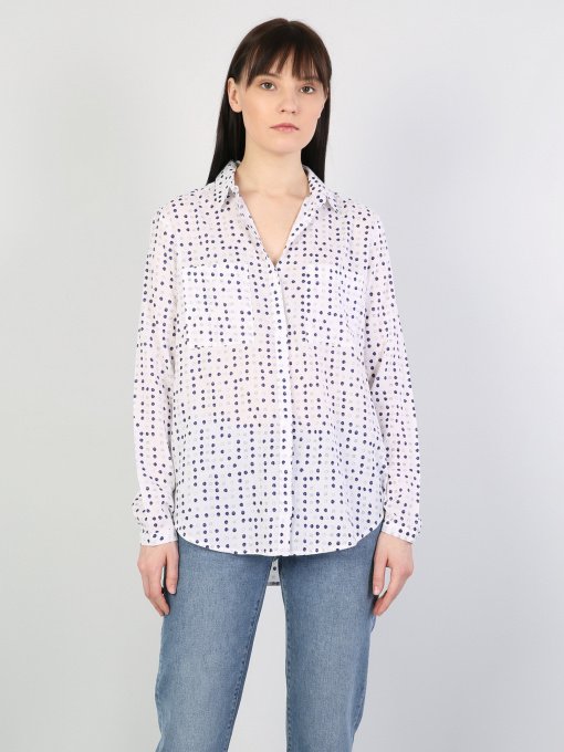 Рубашка повседневная Colin’s модель CL1042835WHT Фото