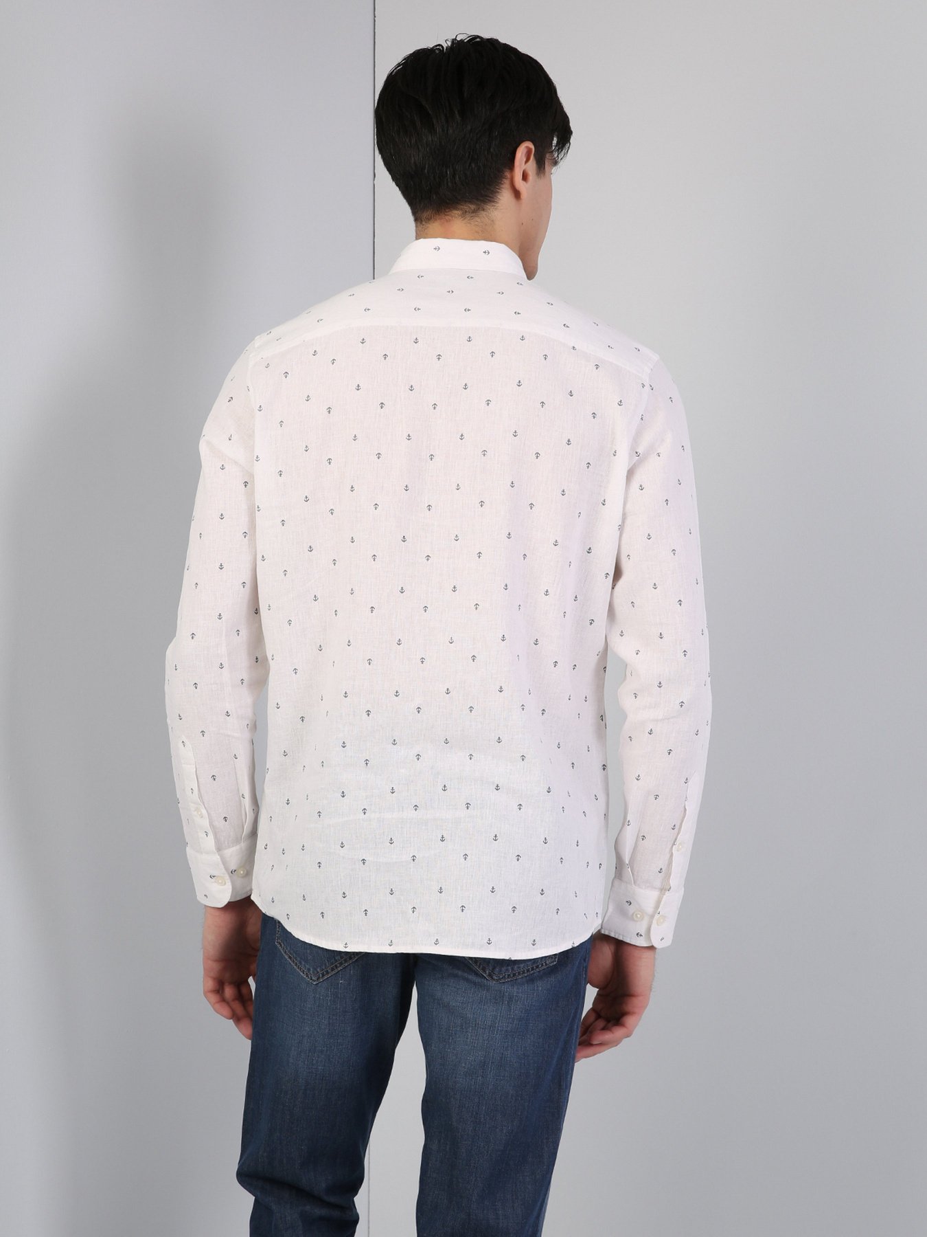 Рубашка повседневная Colin’s модель CL1042879WHT Фото