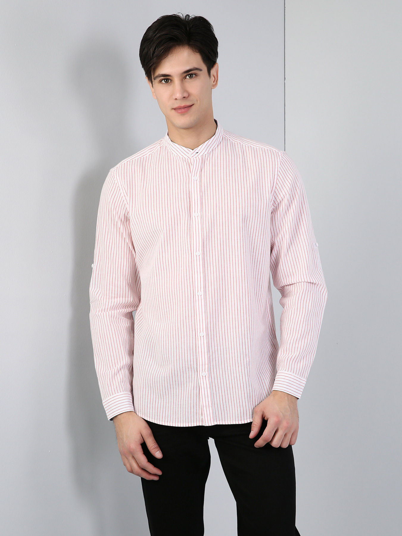 Рубашка повседневная Colin’s модель CL1042881RED Фото