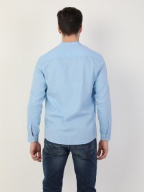 Рубашка повседневная Colin’s модель CL1043015BLE Рубашка повседневная Colin’s модель CL1043015BLE Фото