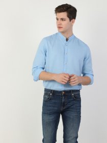 Рубашка повседневная Colin’s модель CL1043015BLE Рубашка повседневная Colin’s модель CL1043015BLE Фото