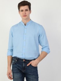 Рубашка повседневная Colin’s модель CL1043015BLE Рубашка повседневная Colin’s модель CL1043015BLE Фото