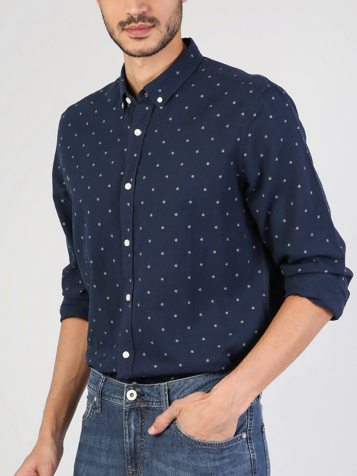 Рубашка Colin’s модель CL1043035NAV Фото