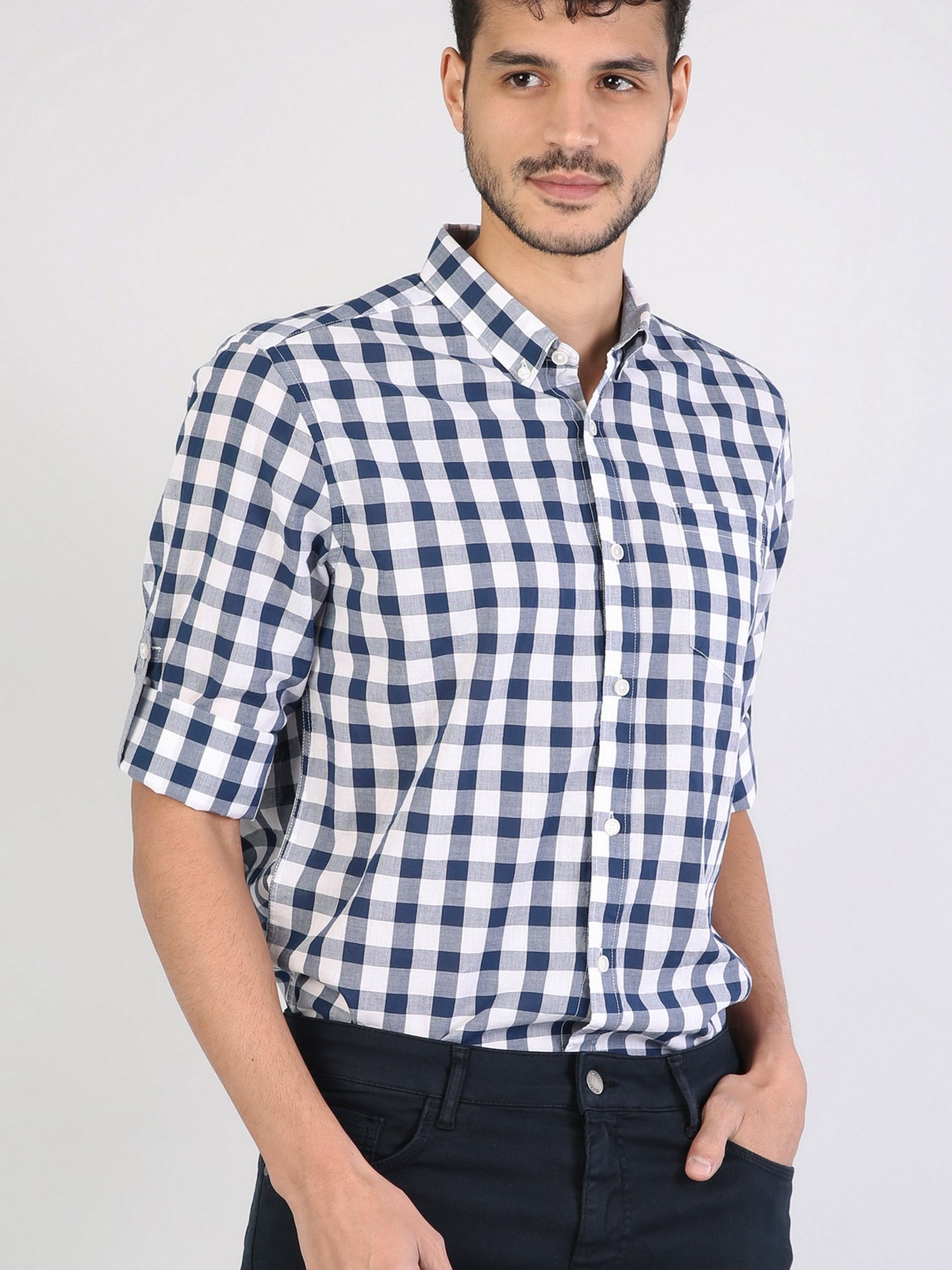 Рубашка Colin’s модель CL1043071NAV Фото