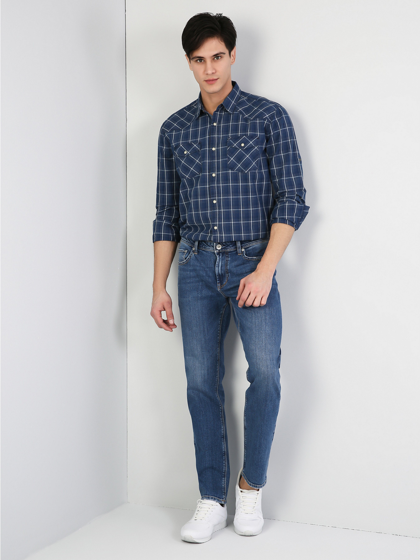 Рубашка Colin’s модель CL1043074NAV Фото