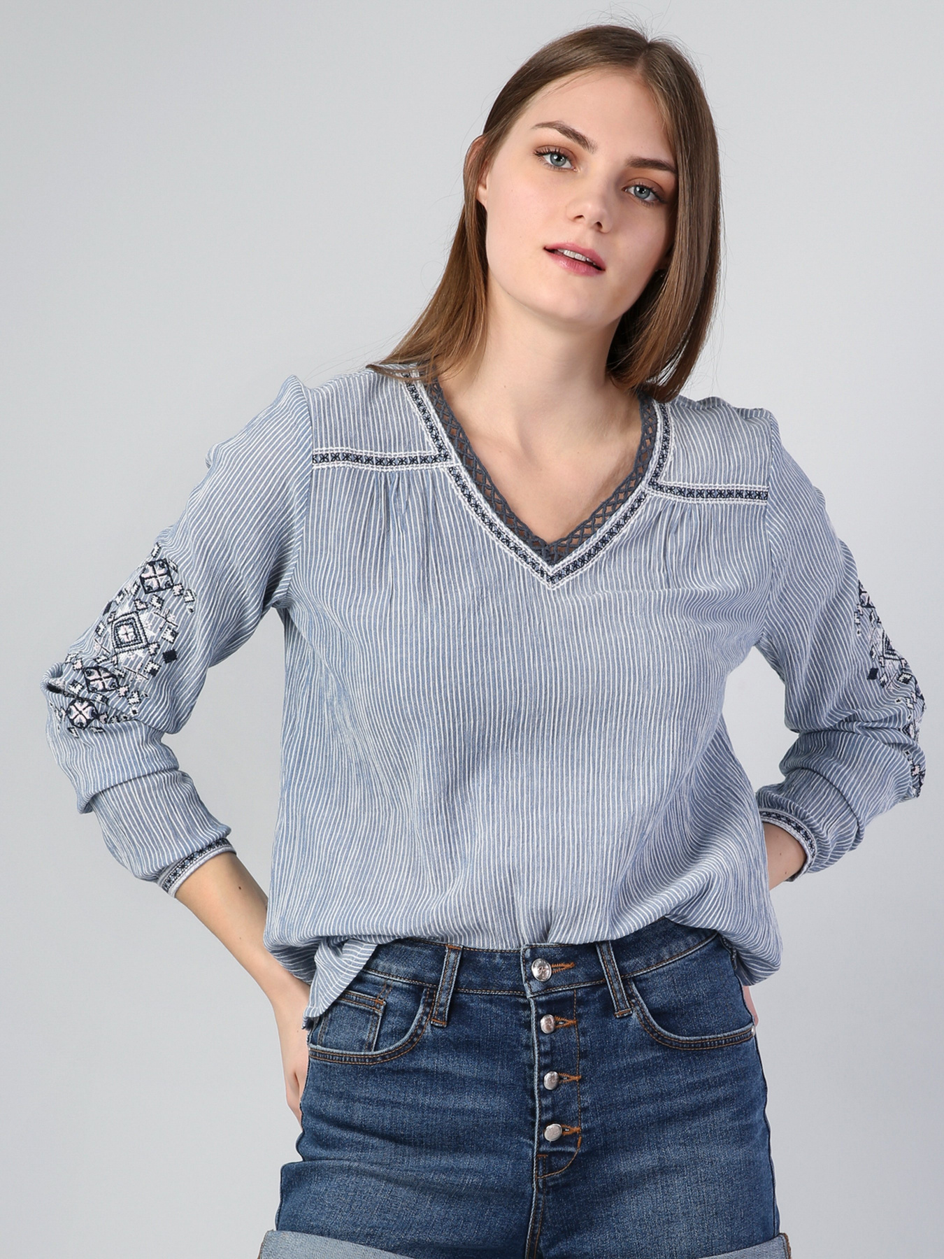 Рубашка повседневная Colin’s модель CL1043390BLE Фото