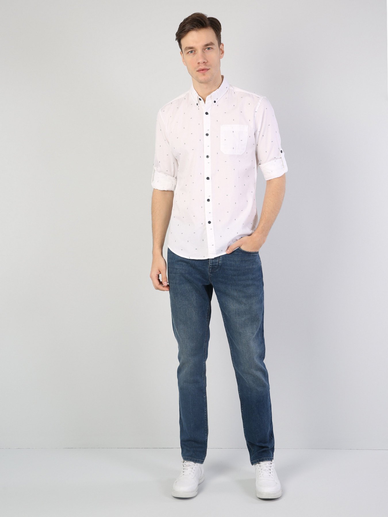 Рубашка Colin’s модель CL1043446WHT Фото