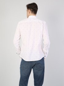 Рубашка повседневная Colin’s модель CL1043446WHT Рубашка повседневная Colin’s модель CL1043446WHT Фото