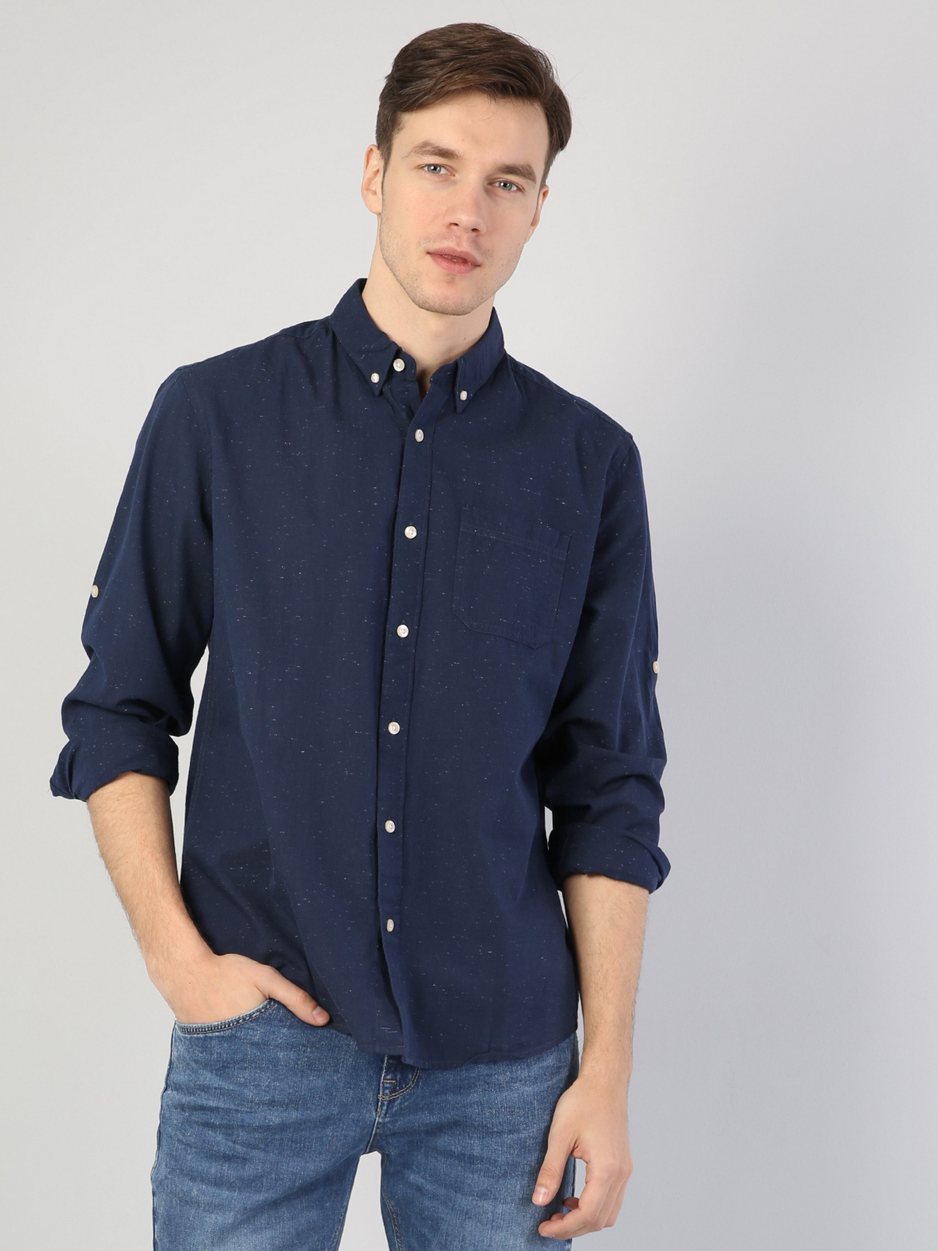 Сорочка Colin’s модель CL1043452NAV Фото