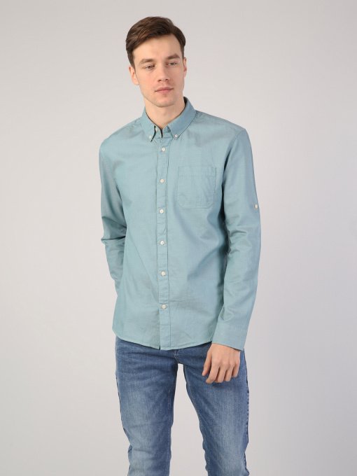 Сорочка Colin’s модель CL1043456GRN Фото