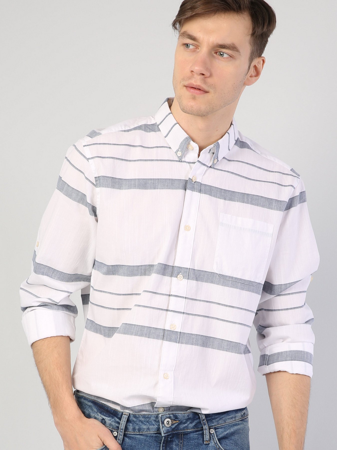 Сорочка Colin’s модель CL1043469BLE Фото