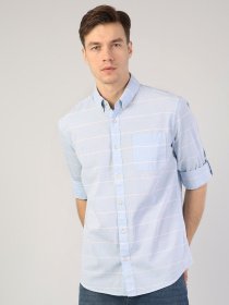 Рубашка повседневная Colin’s модель CL1043470LBL Фото