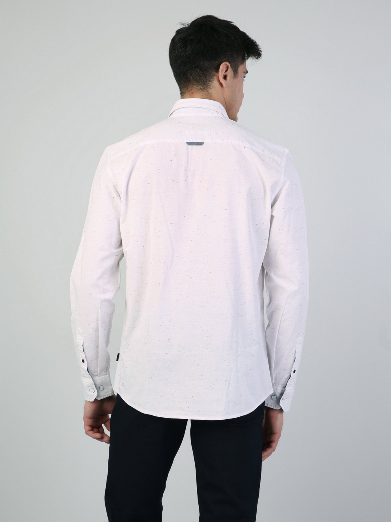 Рубашка повседневная Colin’s модель CL1043770WHT Рубашка повседневная Colin’s модель CL1043770WHT Фото