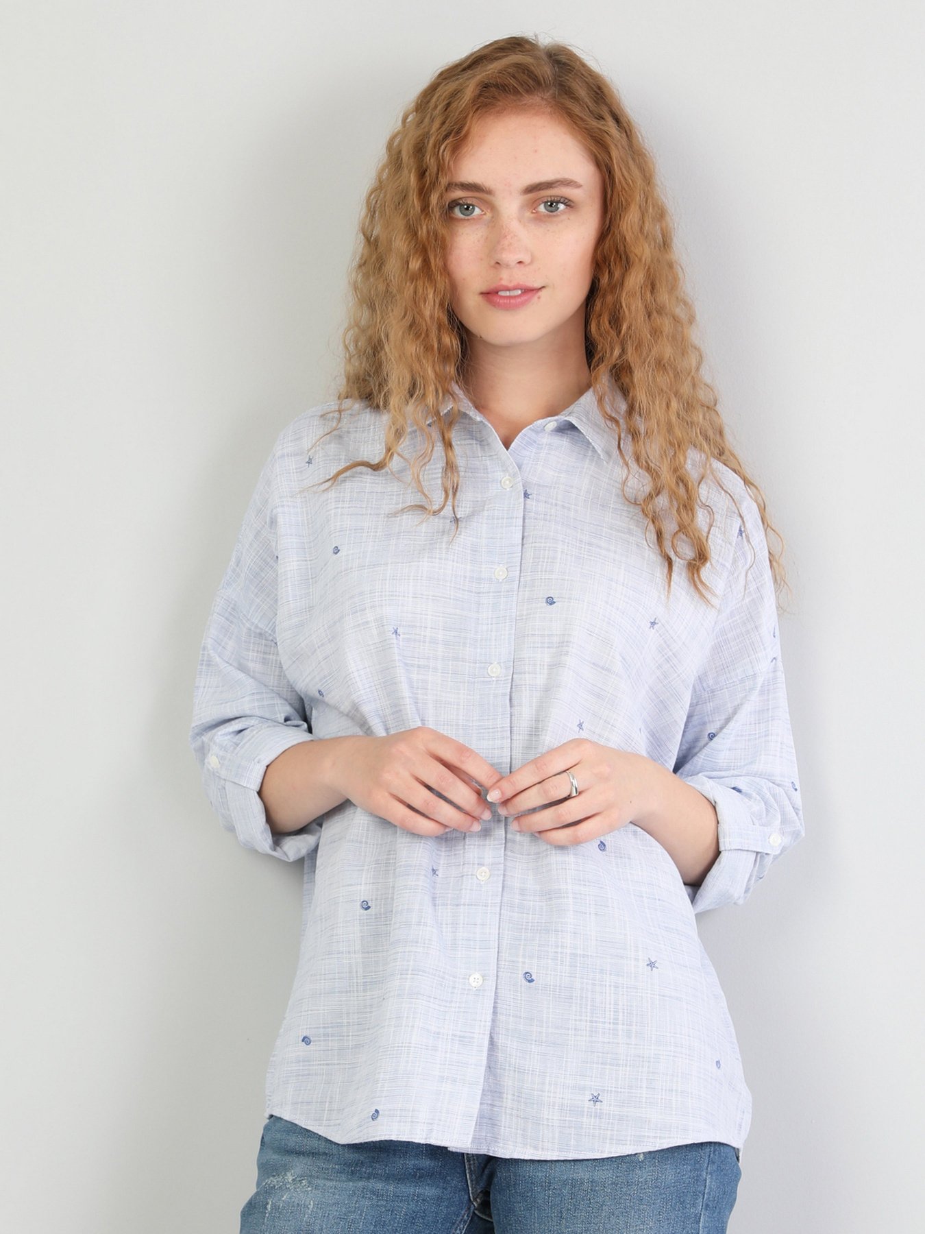 Рубашка повседневная Colin’s модель CL1043777BLE Фото