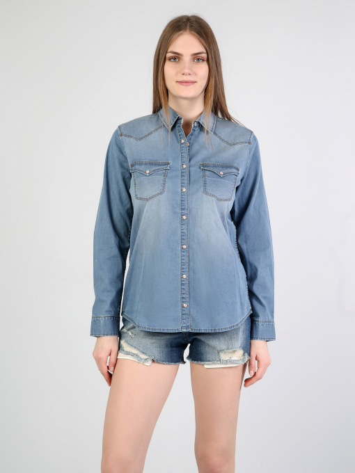 Рубашка повседневная Colin’s модель CL1043864DN00977 Фото