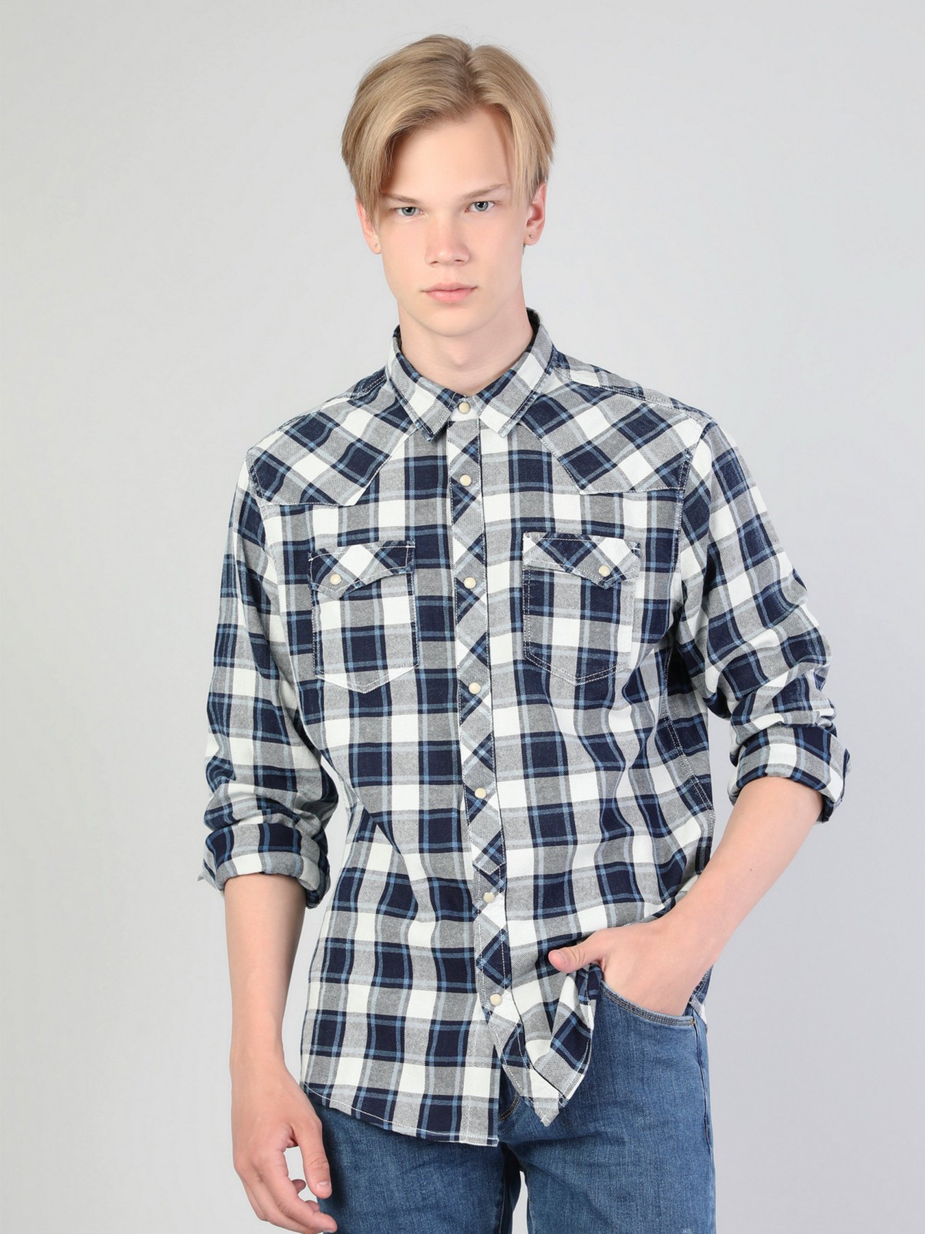 Сорочка Colin’s модель CL1044103INV Фото