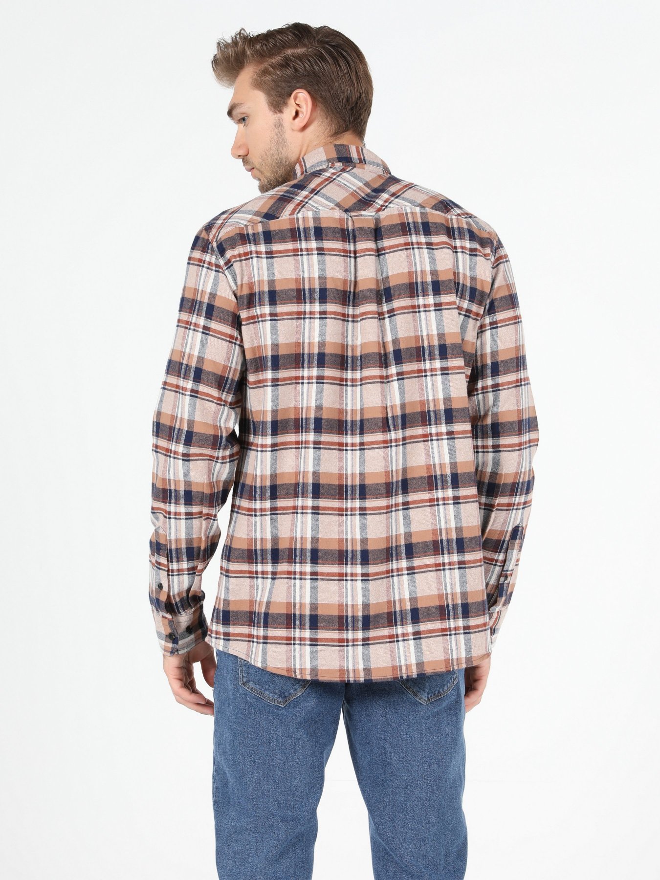 Сорочка Colin’s модель CL1044139BEI Фото